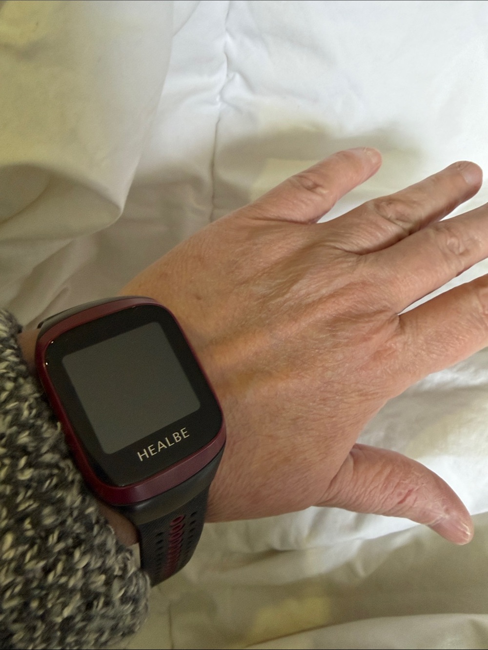 Red GoBe 3 Fitness Smartwatch